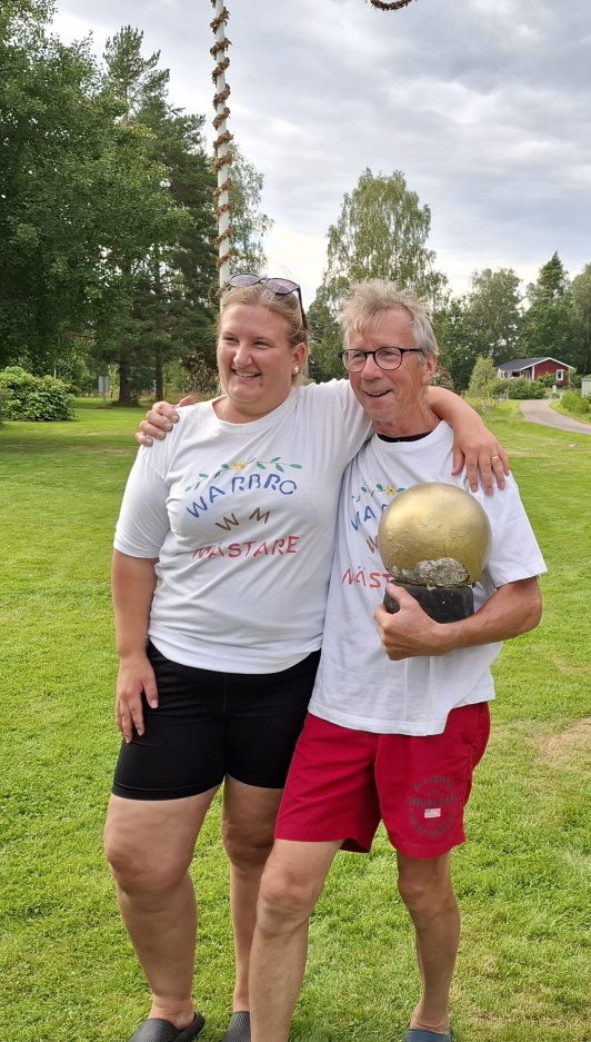 Anna (B16) och Juha (B18 ) vann årets turnering.
