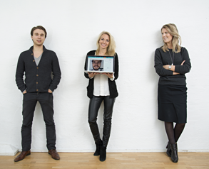 The founding team of Solen, Tove and Janna The founding team of Solen, Tove and Janna