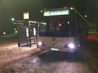 Kvällsbussen till Arkösund