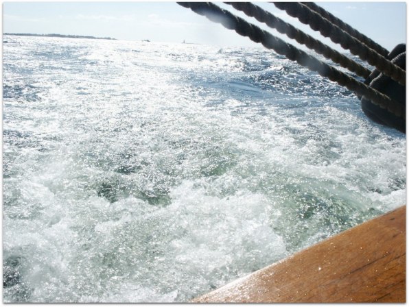 9,5 knots - Wow