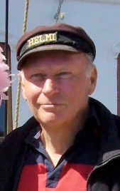 Håkan Hedberg ombord på Helmi Håkan Hedberg ombord på Helmi