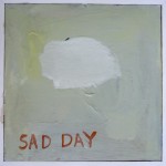 Sad day, 22x22 cm 2023