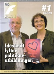 # 01 / 2008 Idéskrift lyfter politikerutbildningen