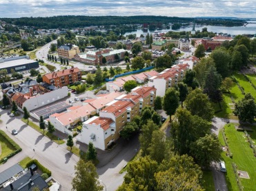 Akacian, centralt i Motala. Bild - LF Fastighetsförmedling.