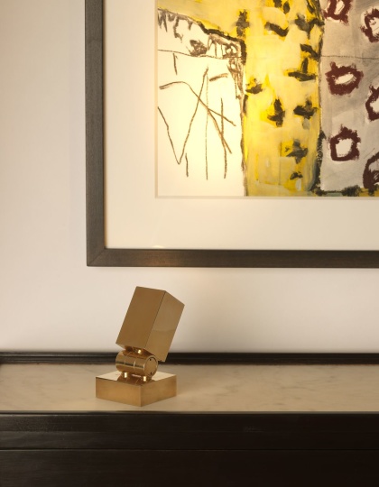 Liten bordslampa Curtis Uplighter - mässing, brons och nickel - by Vaughan Designs - beställ hos Alegni Design Interiors, Stockholm Liten bordslampa Curtis Uplighter - mässing, brons och nickel - by Vaughan Designs - beställ hos Alegni Design Interiors, Stockholm