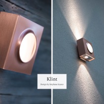 Up & downlight - Kollektion Klint -  Fasadbelysning med integrerad led