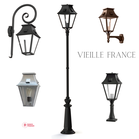 Klassisk utebelysning  - Kollektion Vieille France