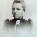 Dagmar_Lönnberg  1868-1949 Mathildas och Carl-Johans yngsta dotter ogift
