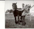 Min farfar, Erik med sin häst