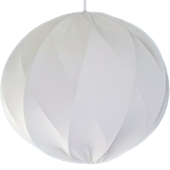 Boll i vit stretch