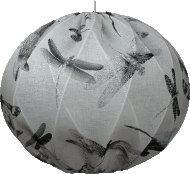 Boll i vit stretch