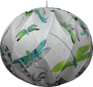 Boll i vit stretch