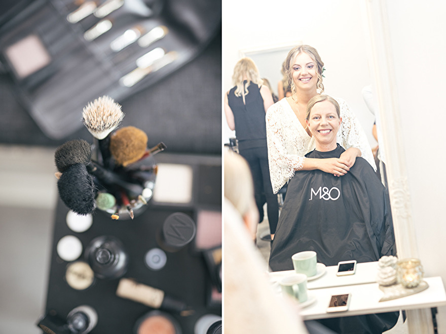 Bride is getting ready for wedding. Photo by Rebecca Wallin Bride is getting ready for wedding. Photo by Rebecca Wallin