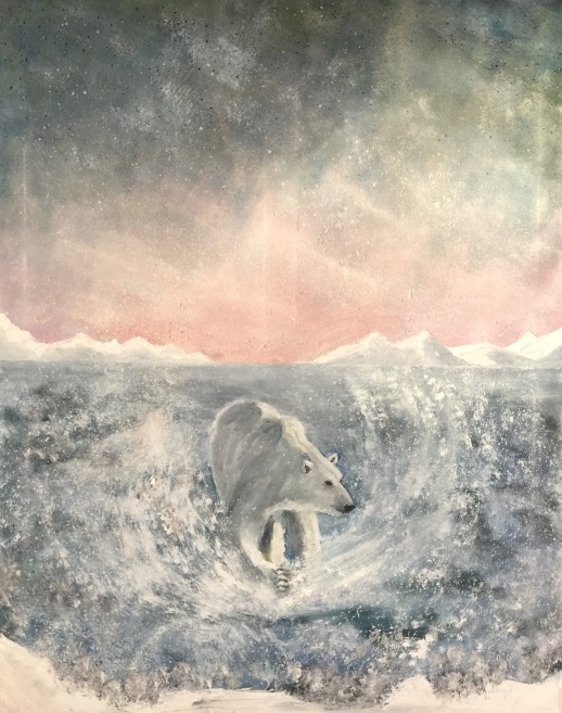 "Jag är jävligt förbannad." Olja på duk. Mått: 74 x 93 cm "Jag är jävligt förbannad." Olja på duk. Mått: 74 x 93 cm