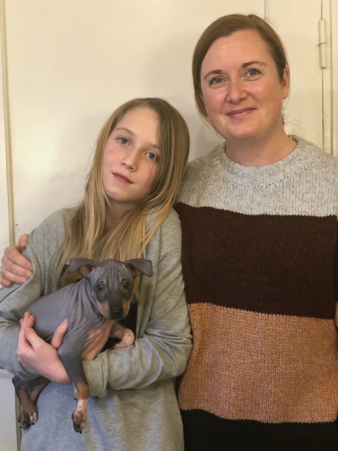 Diamond flyttade till familjen Trondheim i Norge i lördags. Diamond flyttade till familjen Trondheim i Norge i lördags.