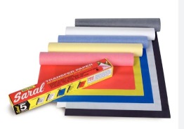 SARAL PAPER - Set  Saral Grafit A4 *5 ark