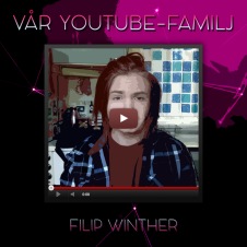 Vår YouTube-familj av Filip Winther. Musik. Hiphop, rap. Svensk rappare.