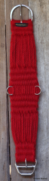 Cutter/Roper 16 ply Mohair/Wool - 16 ply, 31 strands, Roller Buckle, Really Red 28