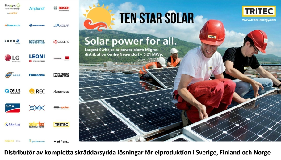 Bildkälla: Tritec-Energy, Schweiz Bildkälla: Tritec-Energy, Schweiz