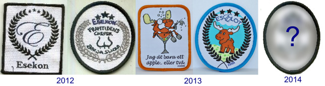 Märken från tidigare år. Märken från tidigare år.