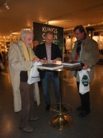 Bengt Lagerkvist, Johan Erséus och Anders Sandström vid invigningen (foto Yvonne Wetterling).