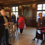 Johan Erséus beundrar den ursprungliga matsalen i Bodrum Hotel 