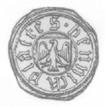 Sigill för Heinrich von Platen 1446 Sigill för Heinrich von Platen 1446