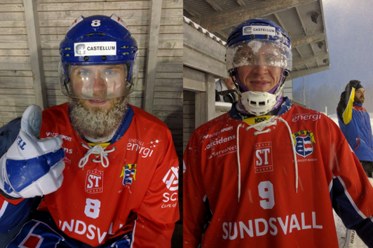Skägget Norberg nöjd och Fredde Wilsson skulle ha behövt vindrutetorkare. Skägget Norberg nöjd och Fredde Wilsson skulle ha behövt vindrutetorkare.