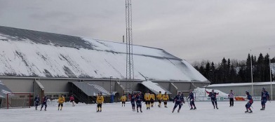 André Sjödin-Granzell efter att ha pressat in ett frislag och räddat en betydelsefull poäng. Foto: J.R. André Sjödin-Granzell efter att ha pressat in ett frislag och räddat en betydelsefull poäng. Foto: J.R.