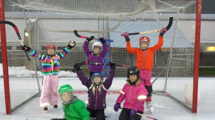 Här är tjejerna som var med på det historiska första ispasset!