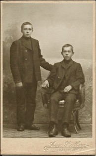 Hjalmar Lind och Albert Jacobsson.