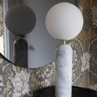 Bordslampa Torrano Vit, Globen Lighting