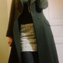 coat Ester olive green