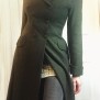 coat Ester olive green