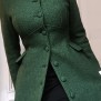 coat Saga bottle green - 44