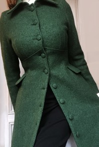 coat Saga bottle green - 34