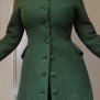 coat Saga bottle green