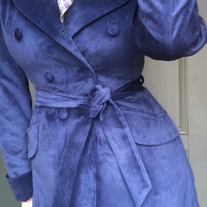 coat Noomi blue
