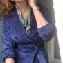 coat Noomi blue