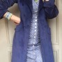 coat Noomi blue