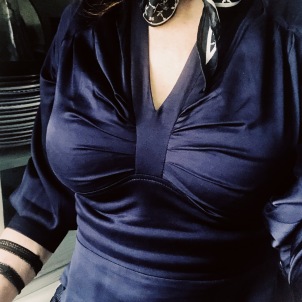 blouse Mona dark blue