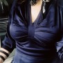 blouse Mona dark blue - 42