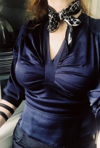 blouse Mona dark blue - 34