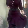 dress Caroline plum - 44