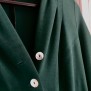 dress Caroline emerald green