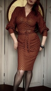dress Fanny copper - 34