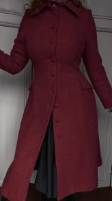 coat Saga berry red - 34