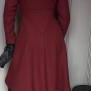 coat Saga berry red