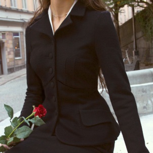 jacket Dolly black wool
