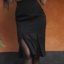 skirt Connie greyish black